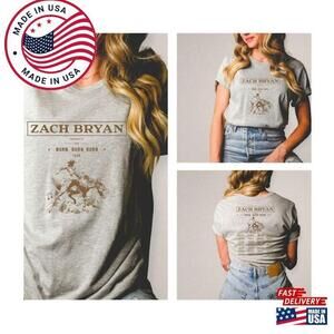 Zach Bryan The Burn Tour T-Shirt 2 Sided